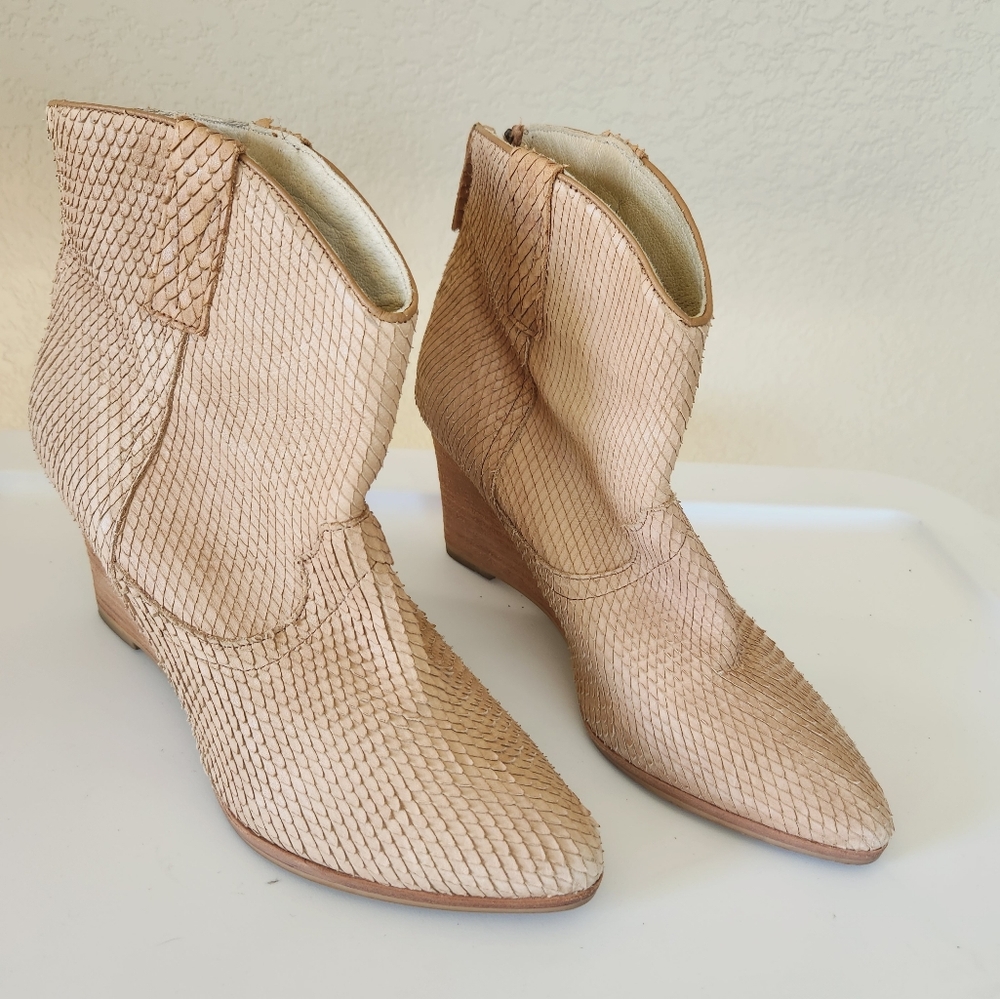 Matisse Natural Leather booties  sz 7 1/2 - Picture 3 of 8